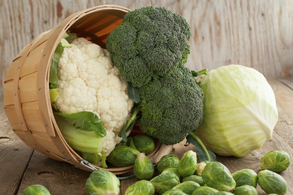 verduras cruciferas