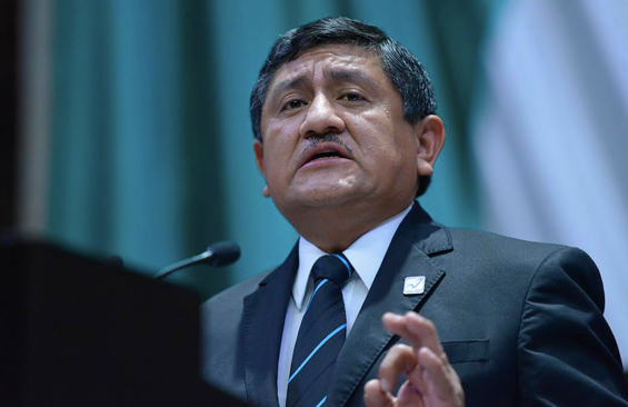 El diputado federal José Angelino Caamal