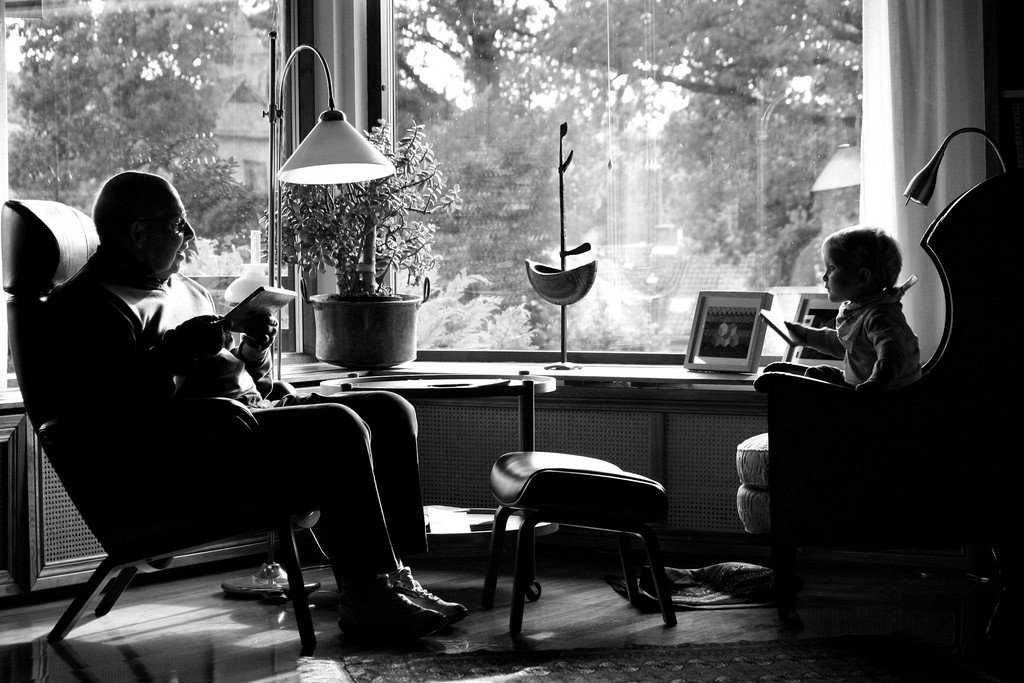 los abuelos y nietos