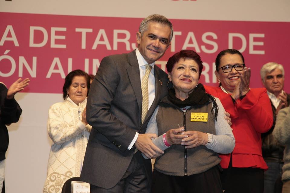 El Jefe de Gobierno del DF, Miguel Ángel Mancera