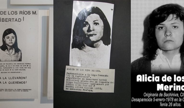Alicia de los Ríos Merino, a 42 años de su desaparición forzada por policías mexicanos