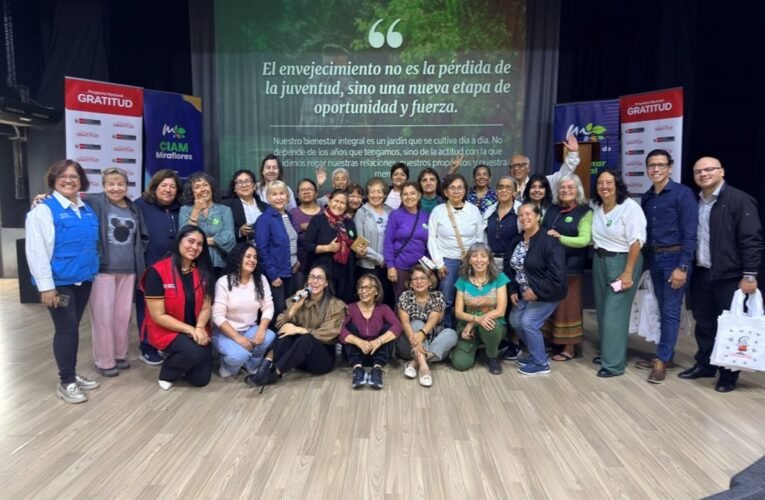 Miraflores dio inicio al Mes de las Personas Adultas Mayores con una jornada de bienestar integral