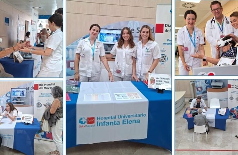 El Hospital Universitario Infanta Elena invita a ponerse “en los zapatos” de las personas mayores para comprender mejor sus necesidades